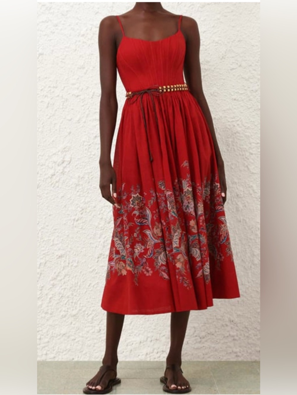 NWT $850 Zimmermann Rhiannon Paisley Print
Corset Dress Size AU 3 US 10 - Picture 4 of 17